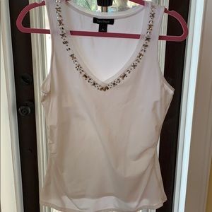 White House Black Market White Tank